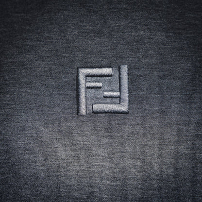 Fend embroidered hoodie