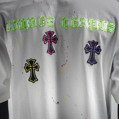 Chrome 25ss embroidered t-shirt