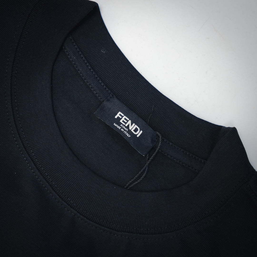Fend print t-shirt