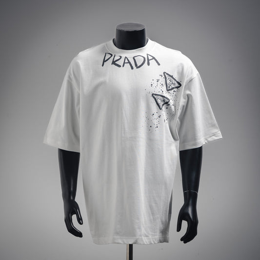 Pra 25ss print t-shirt