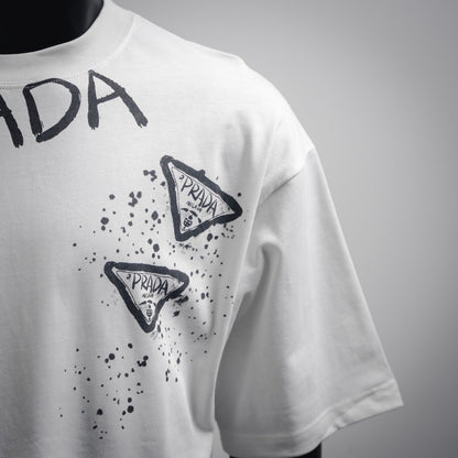 Pra 25ss print t-shirt
