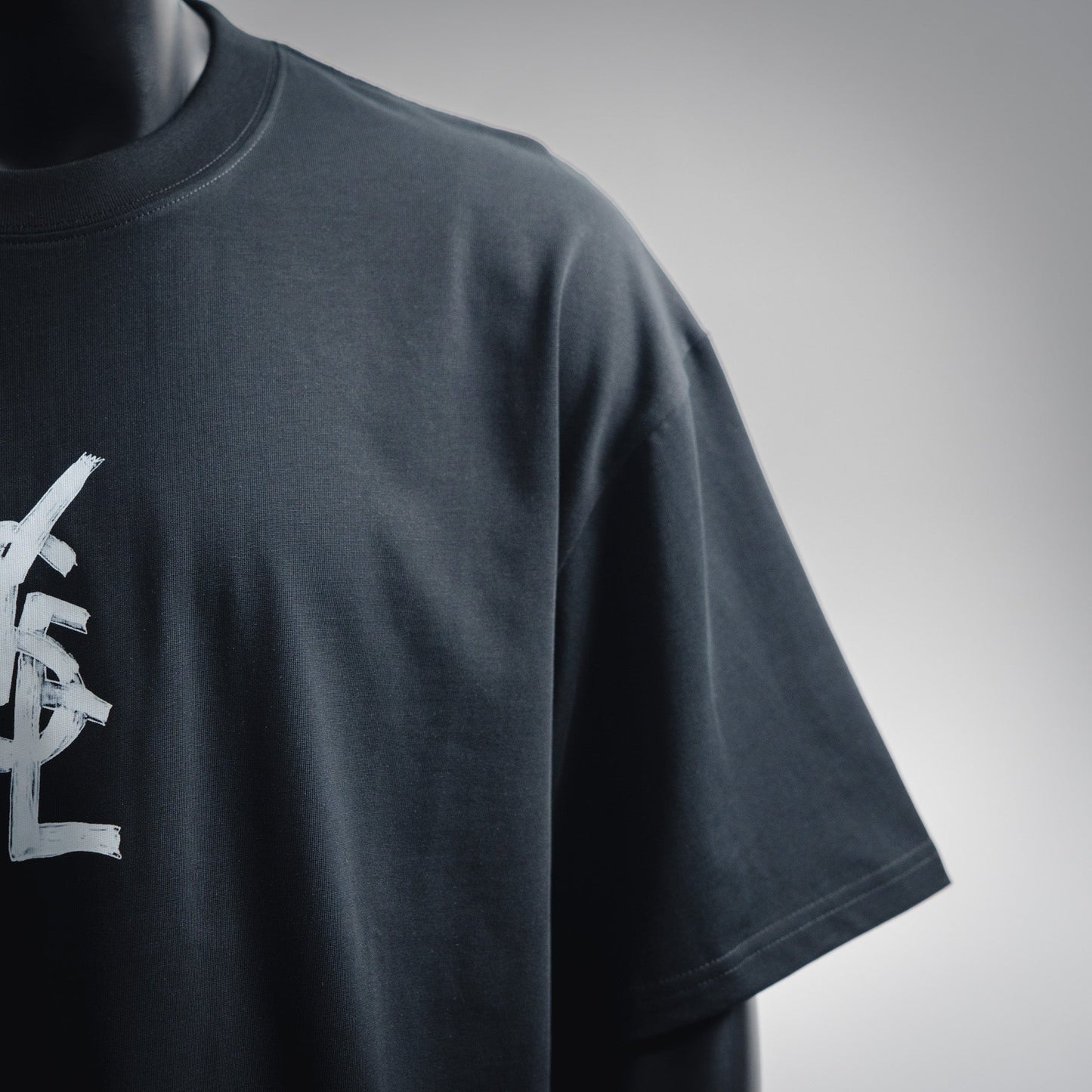 Saint lau 25ss print t-shirt