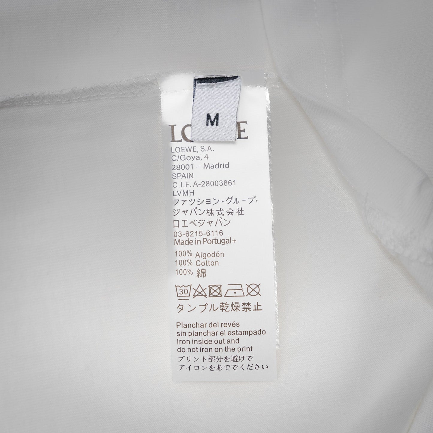 Loe 25ss print t-shirt