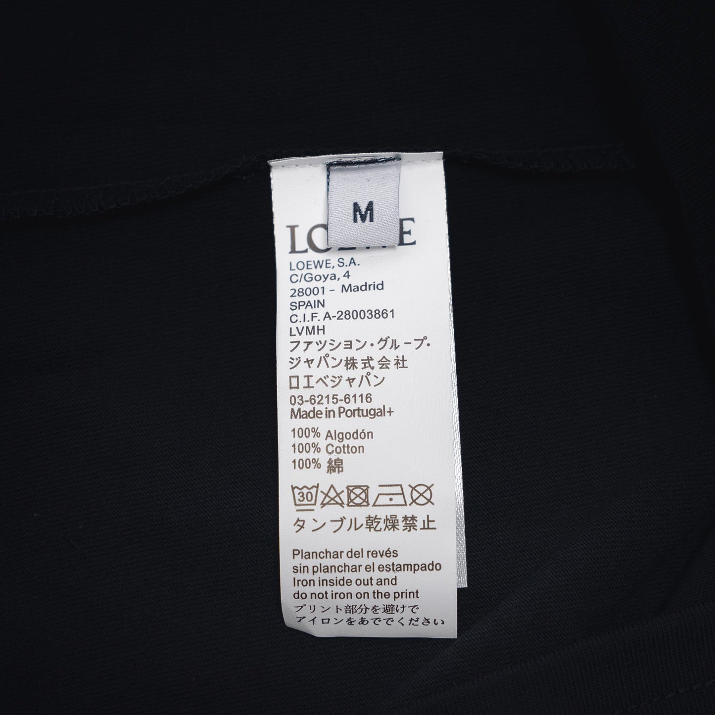 Loe 25ss print t-shirt
