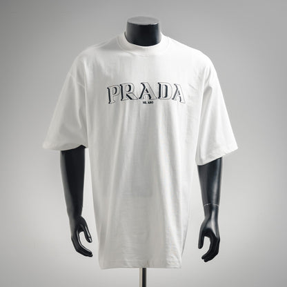 Pra 25ss embroidered t-shirt