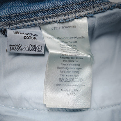 CD 24SS embroidered denim short