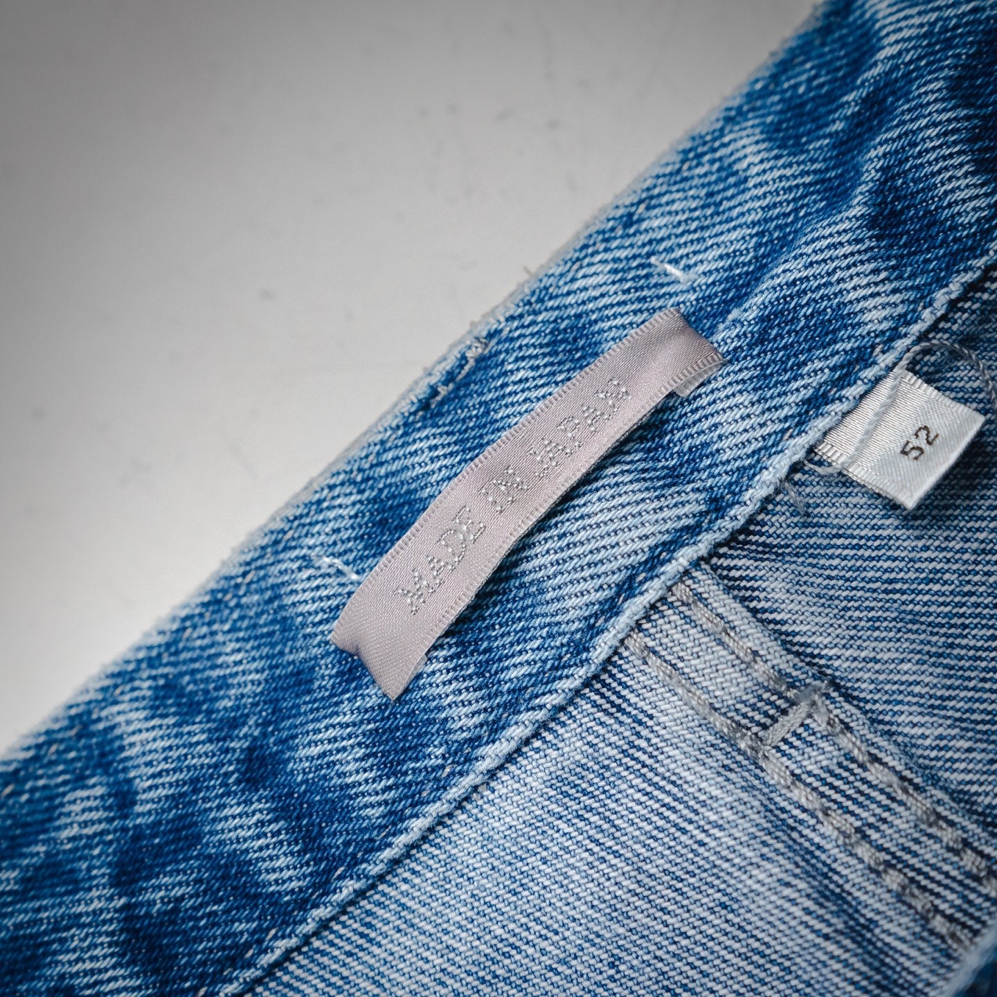 CD 24SS embroidered denim short