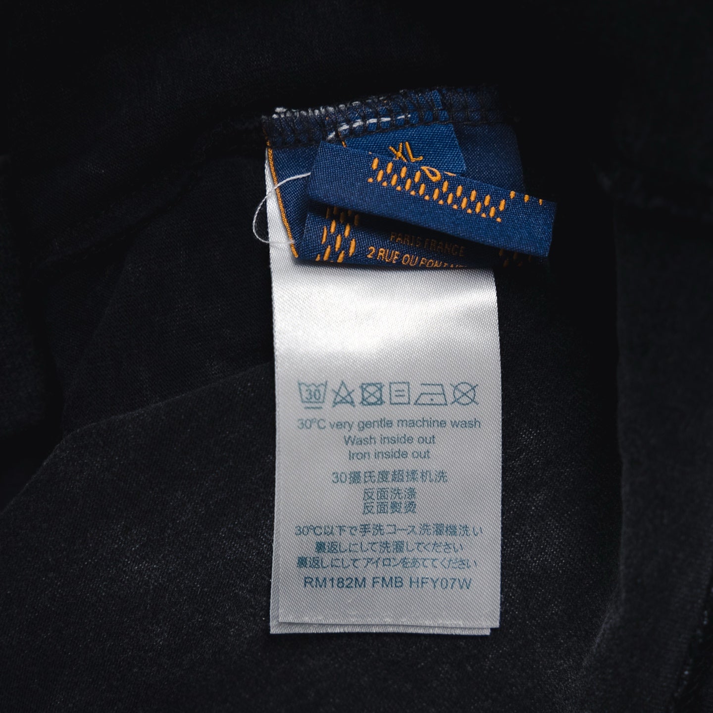 Louis 25ss embroidered t-shirt