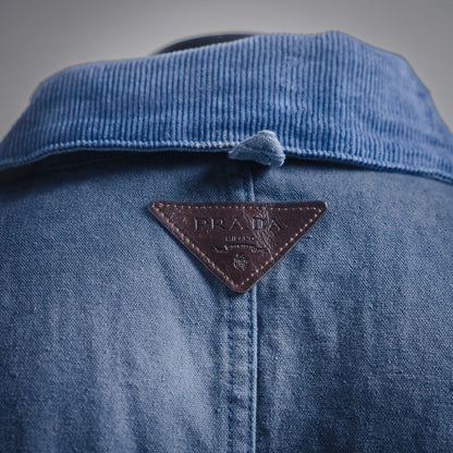 Pra 25ss packet denim jacket