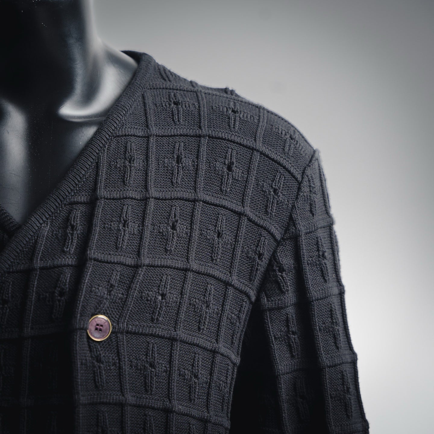 Louis 25fw knitted cardigan