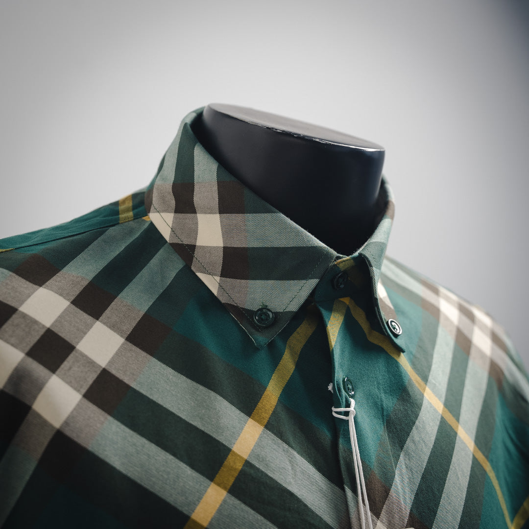 Bur 25fw embroidered shirt