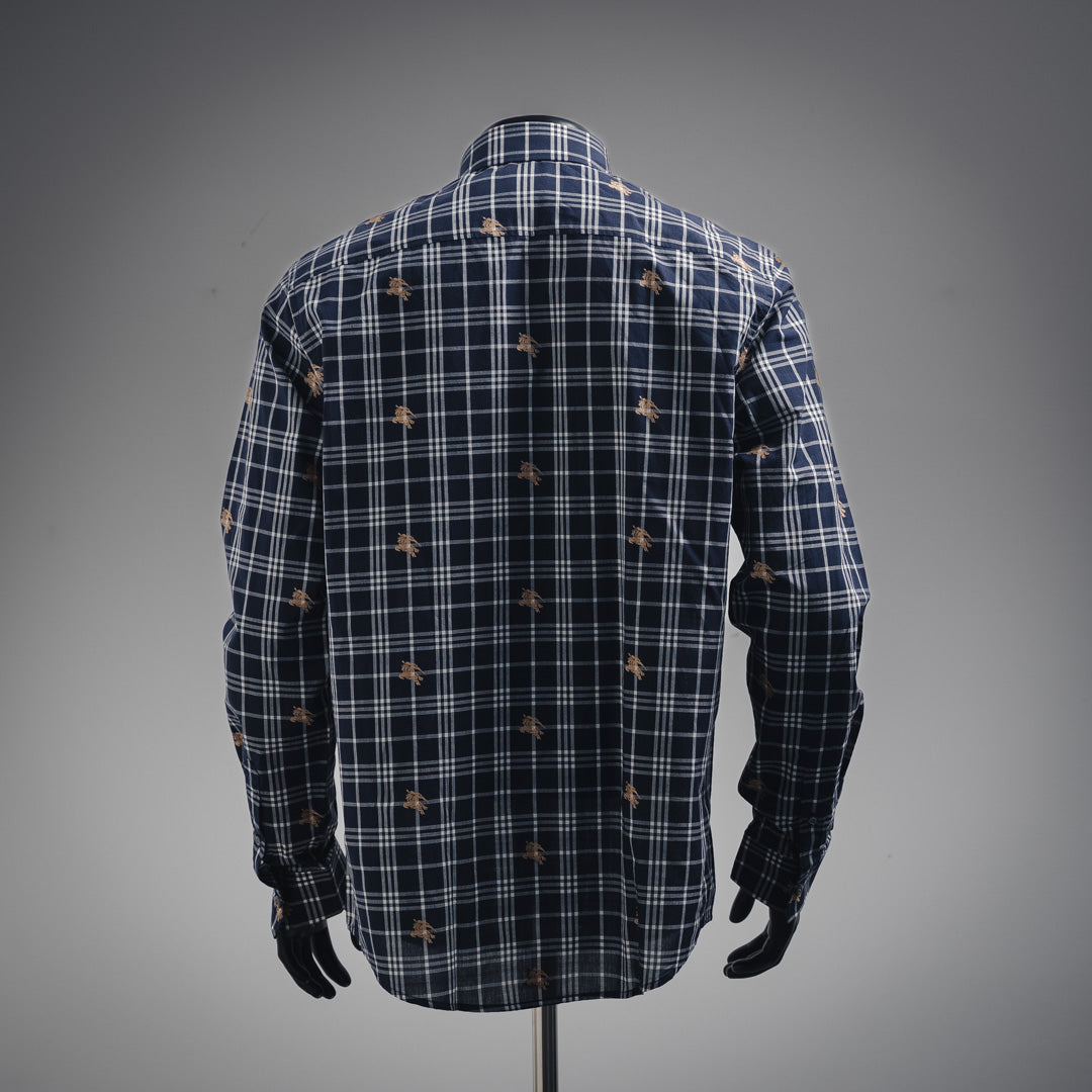 Burb 25ss embroidered shirt