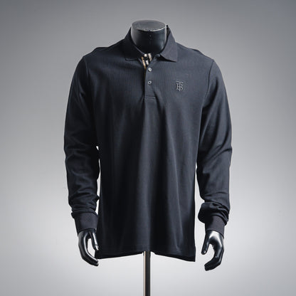 Burbery 25fw embroidered Polo