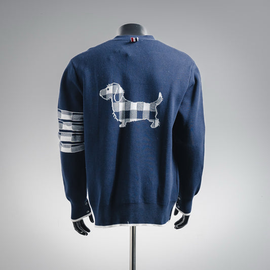 Thom 25fw embroidered cardigan