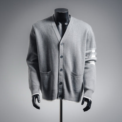 Thom 25fw embroidered cardigan