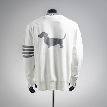 Thom 25fw embroidered cardigan