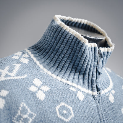 Louis  25fw jacquard cardigan