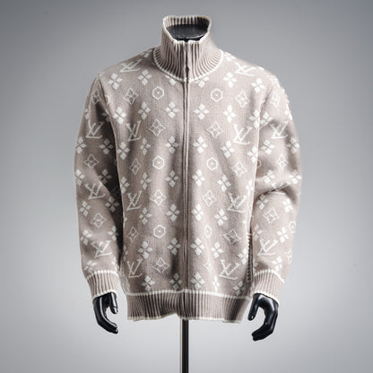 Louis  25fw jacquard cardigan
