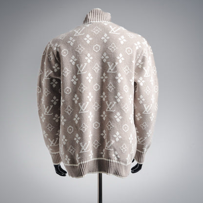 Louis  25fw jacquard cardigan