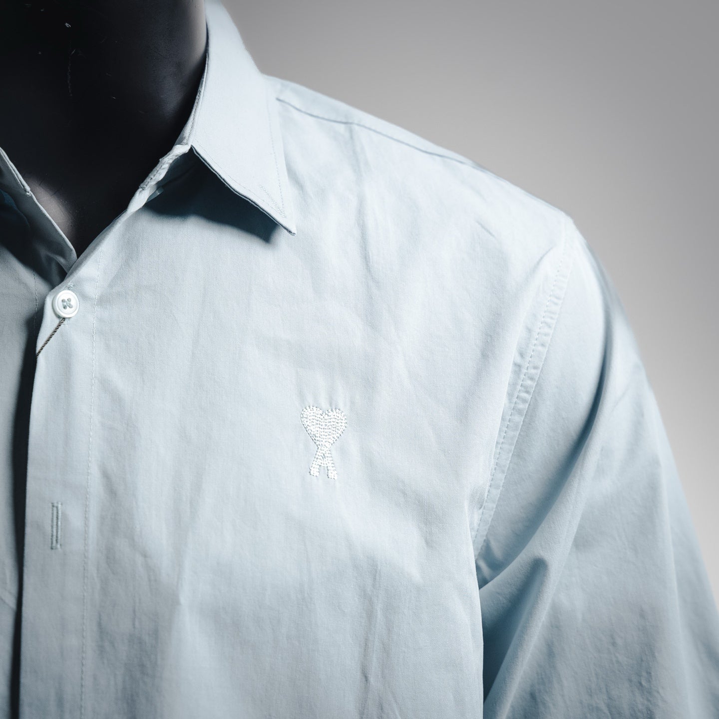 Pra  25fw embroidered shirt