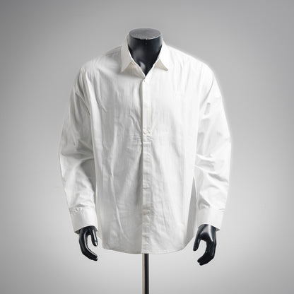 Pra  25fw embroidered shirt