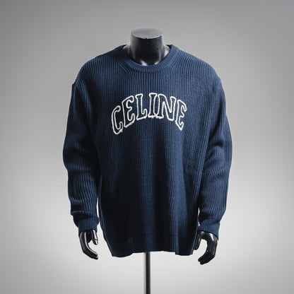 Celine 25fw embroidered hoodie
