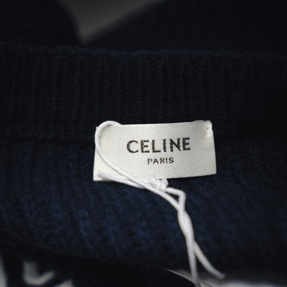 Celine 25fw embroidered hoodie