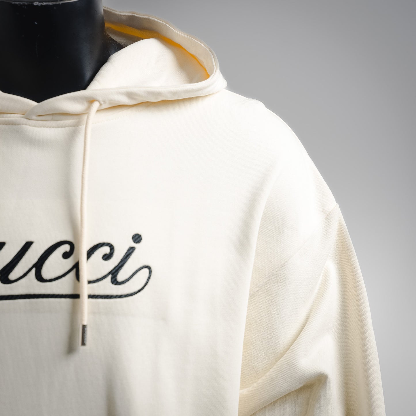 Guc 25fw printed hoodie