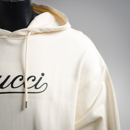 Guc 25fw printed hoodie