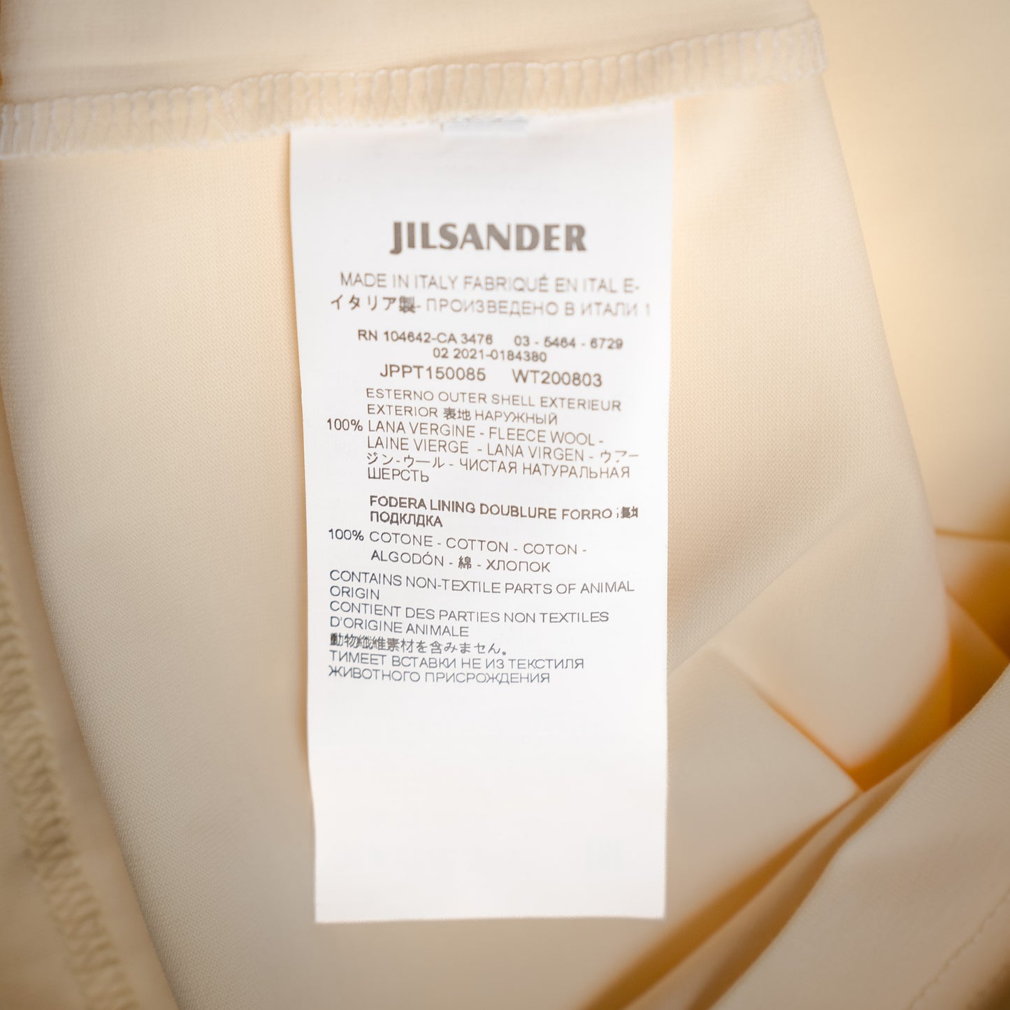 Jil 25fw printed T-shirt