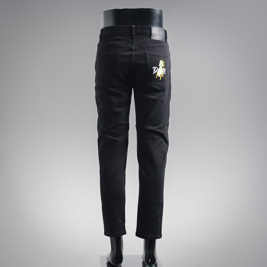 CD 25fw printed jeans