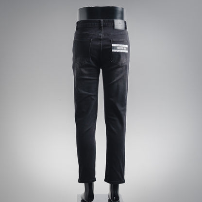 CD 25fw embroidered jeans