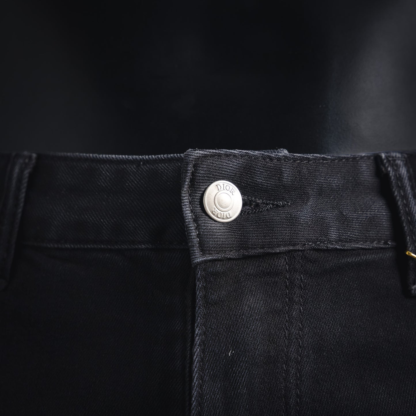 CD 25fw embroidered jeans
