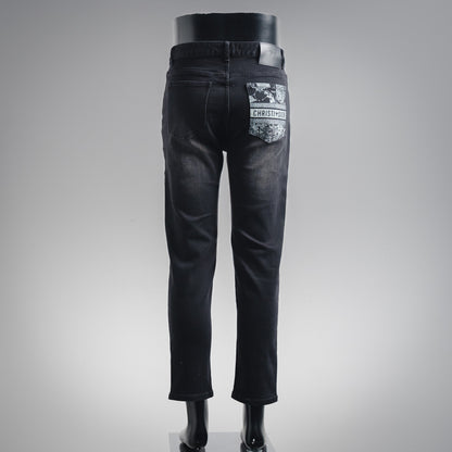 CD 25fw printed jeans