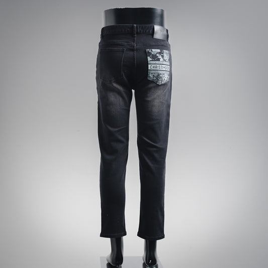 CD 25fw printed jeans