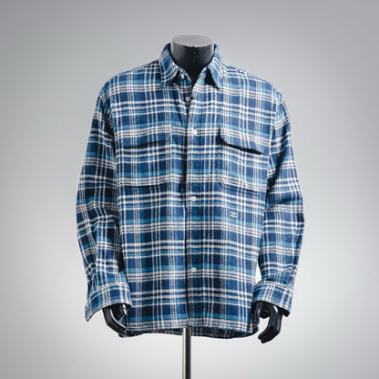 Celine 25fw plaid shirt