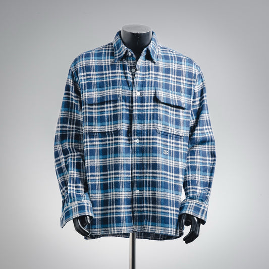 Celine 25fw plaid shirt