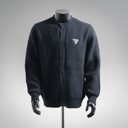 Pra 25fw buttons sweater