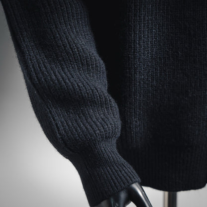 Pra 25fw buttons sweater