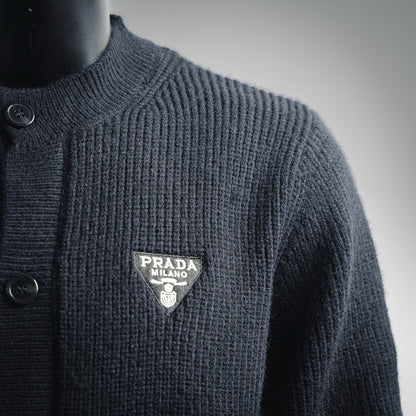 Pra 25fw buttons sweater
