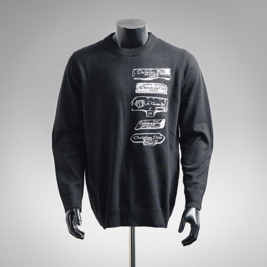 CD 25fw printed hoodie