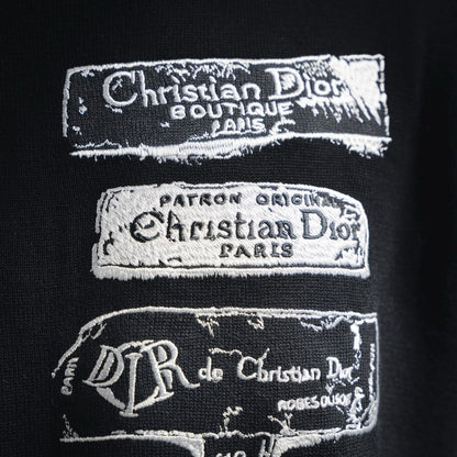 CD 25fw printed hoodie