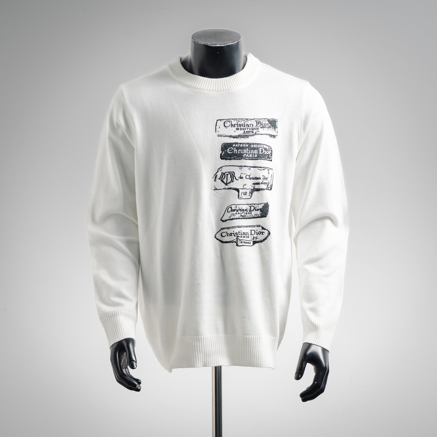CD 25fw printed hoodie