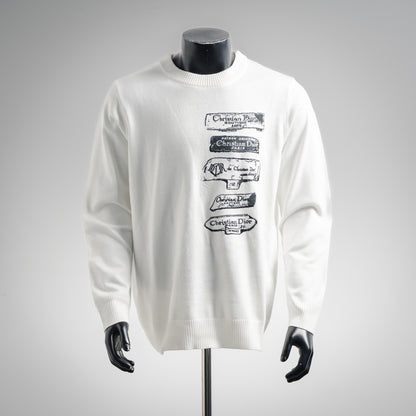 CD 25fw printed hoodie