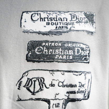 CD 25fw printed hoodie