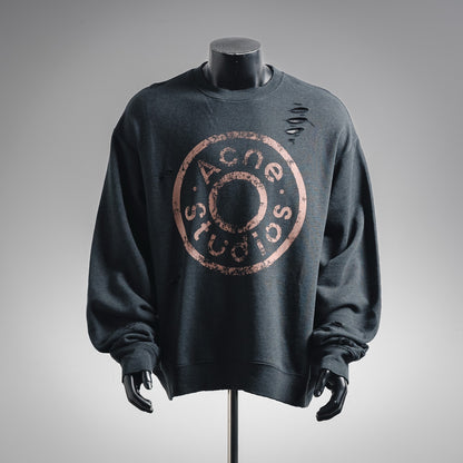 Acne 25fw printed hoodie
