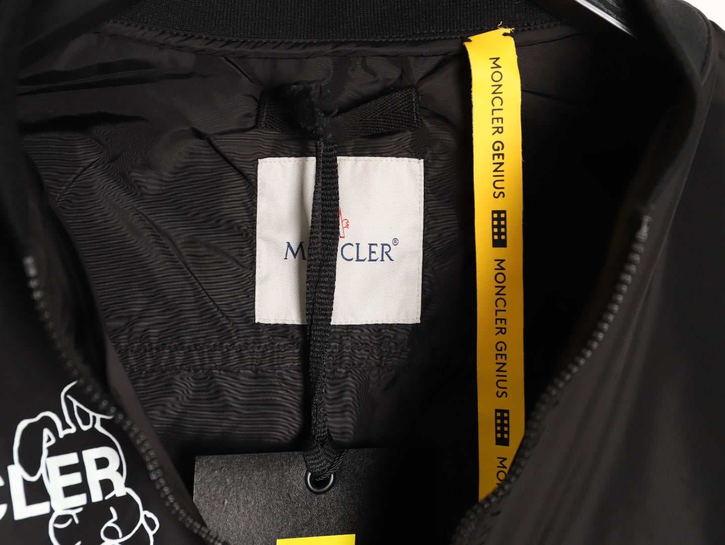 Moncl 25fw printed jacket