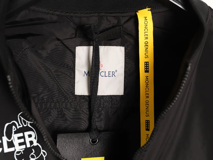 Moncl 25fw printed jacket