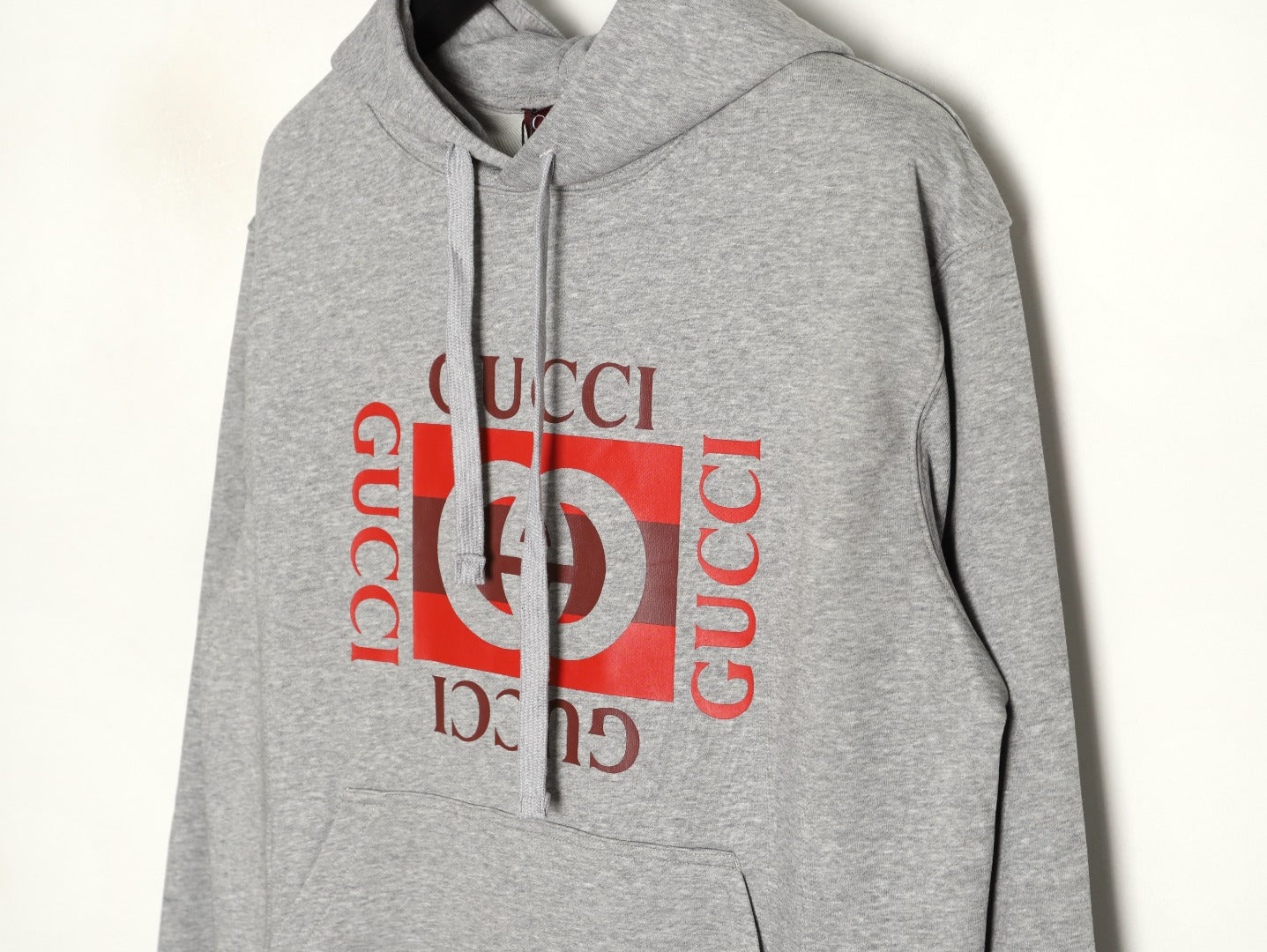Guc 25fw printed hoodie