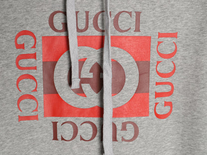 Guc 25fw printed hoodie